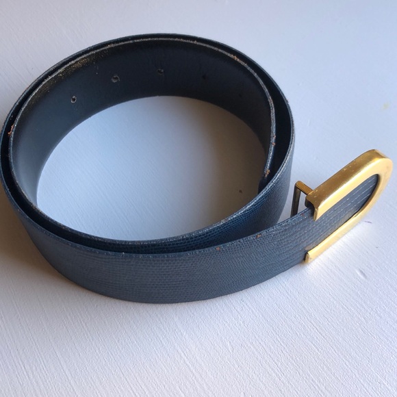 🎉Host Pick🎉 Cipriani lizard grain leather belt - Picture 2 of 5